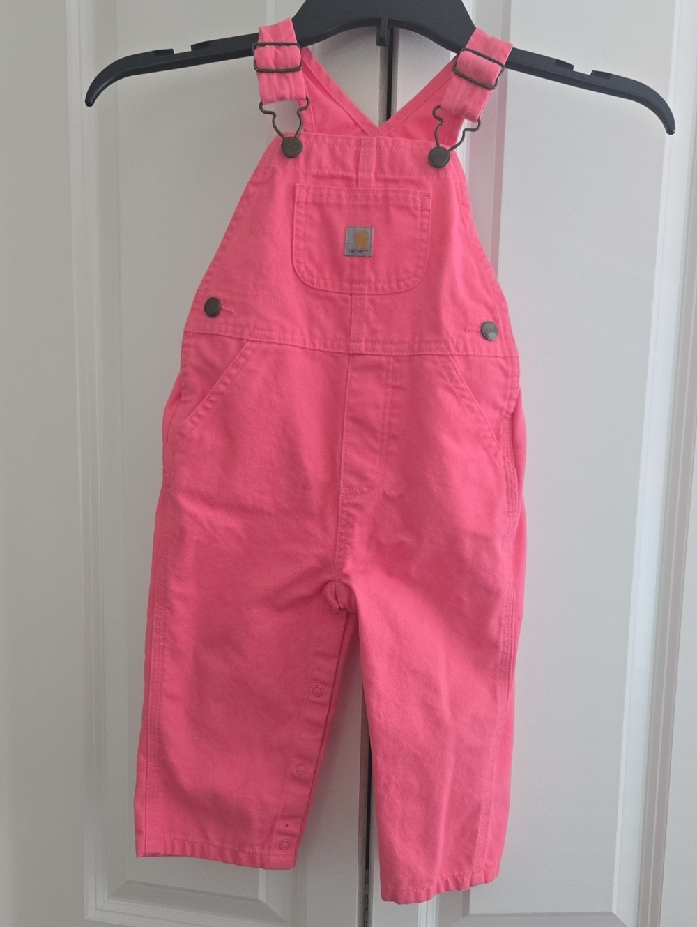 Carhartt Pink Kids' Cotton Overalls